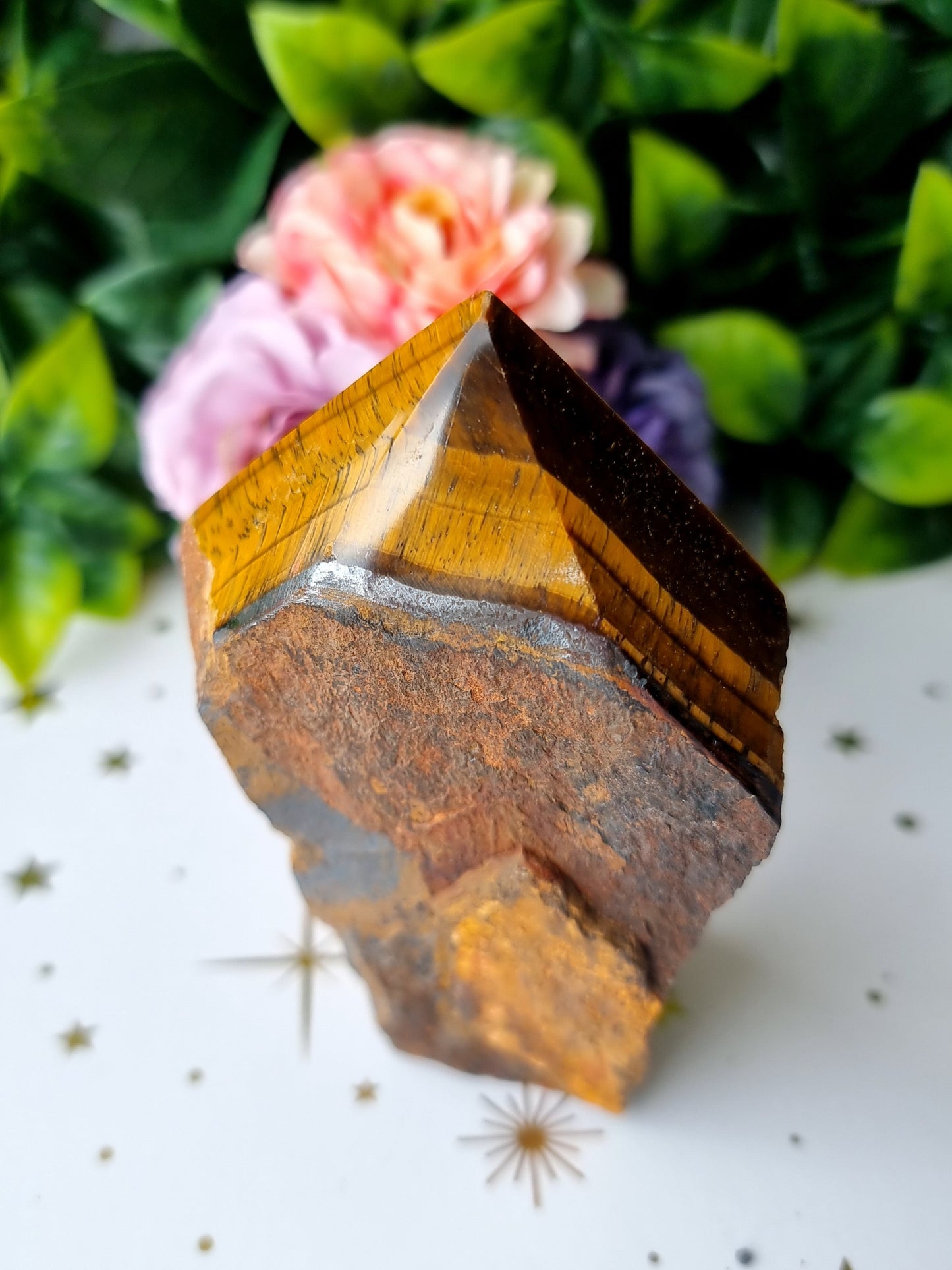 Tigers Eye Cut-Base Point