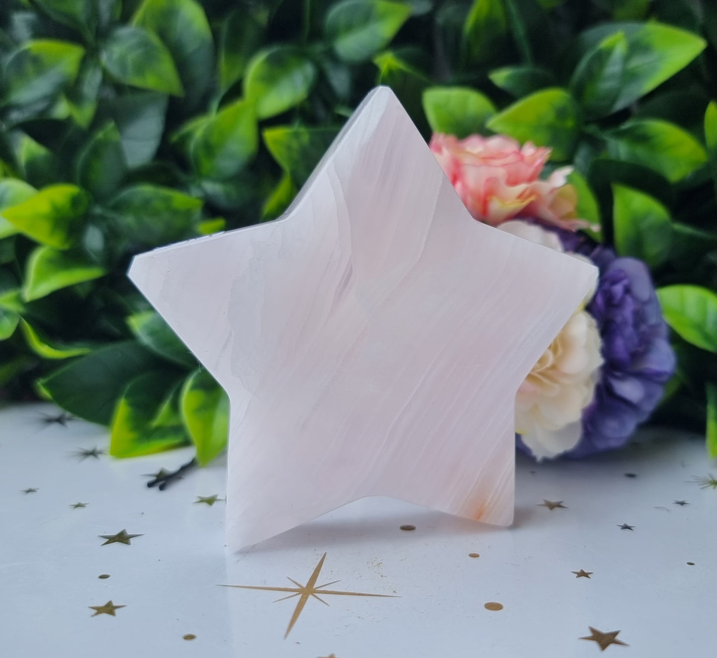 Pink Calcite Star