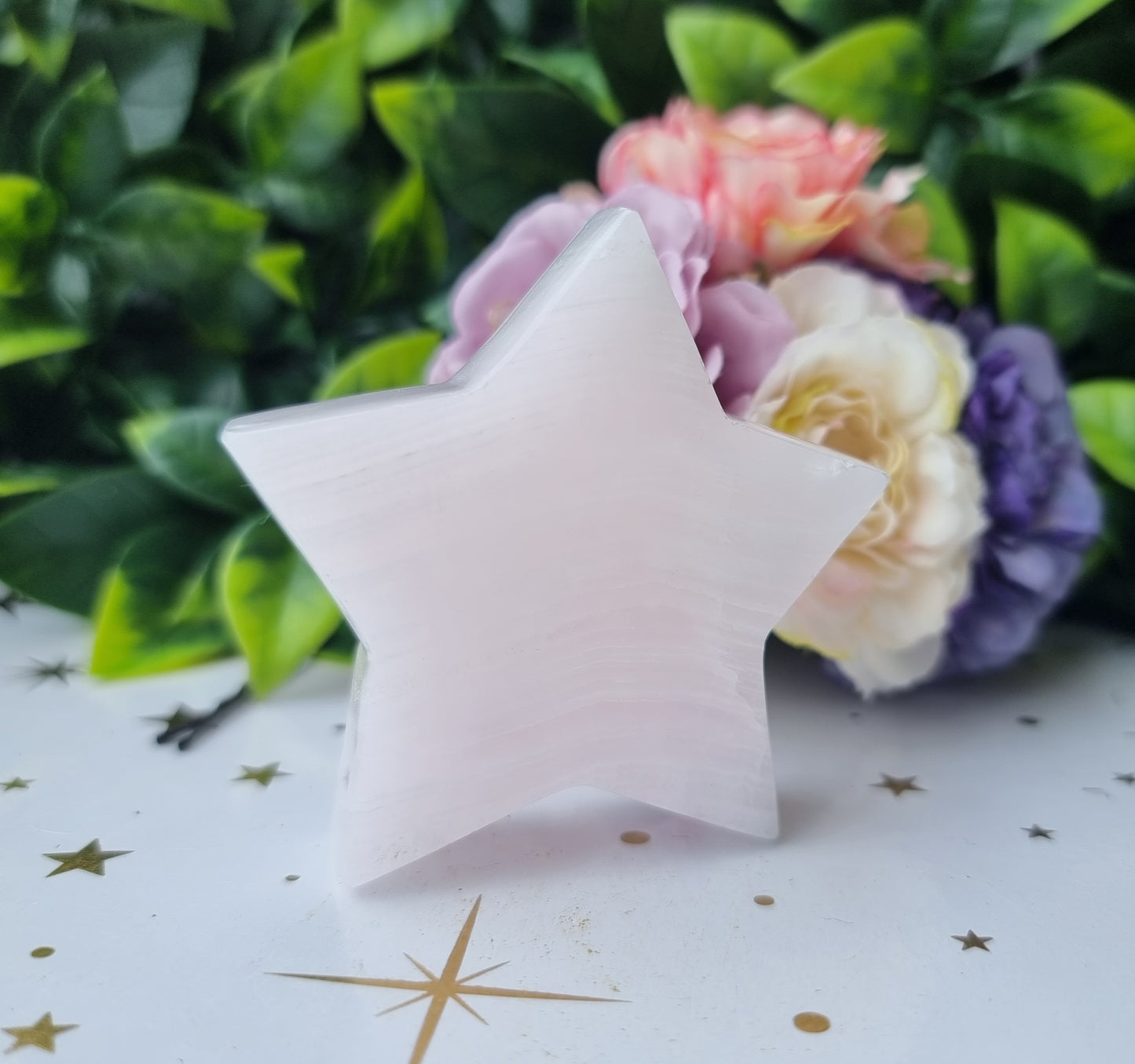 Pink Calcite Star