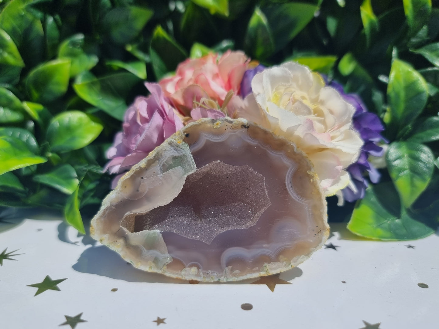 Agate Druzy Cave