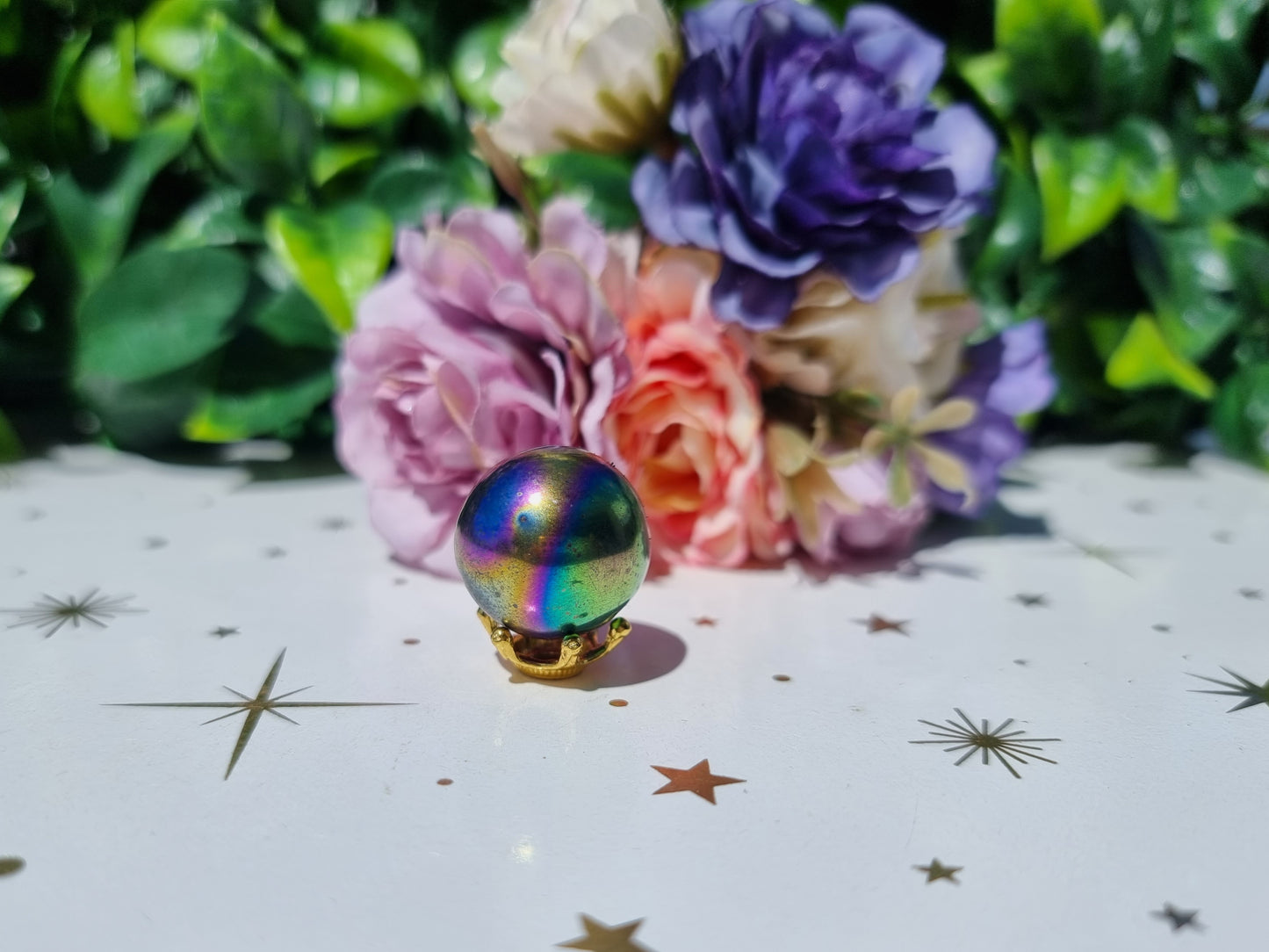 Rainbow Magnetic Hematite Mini Spheres