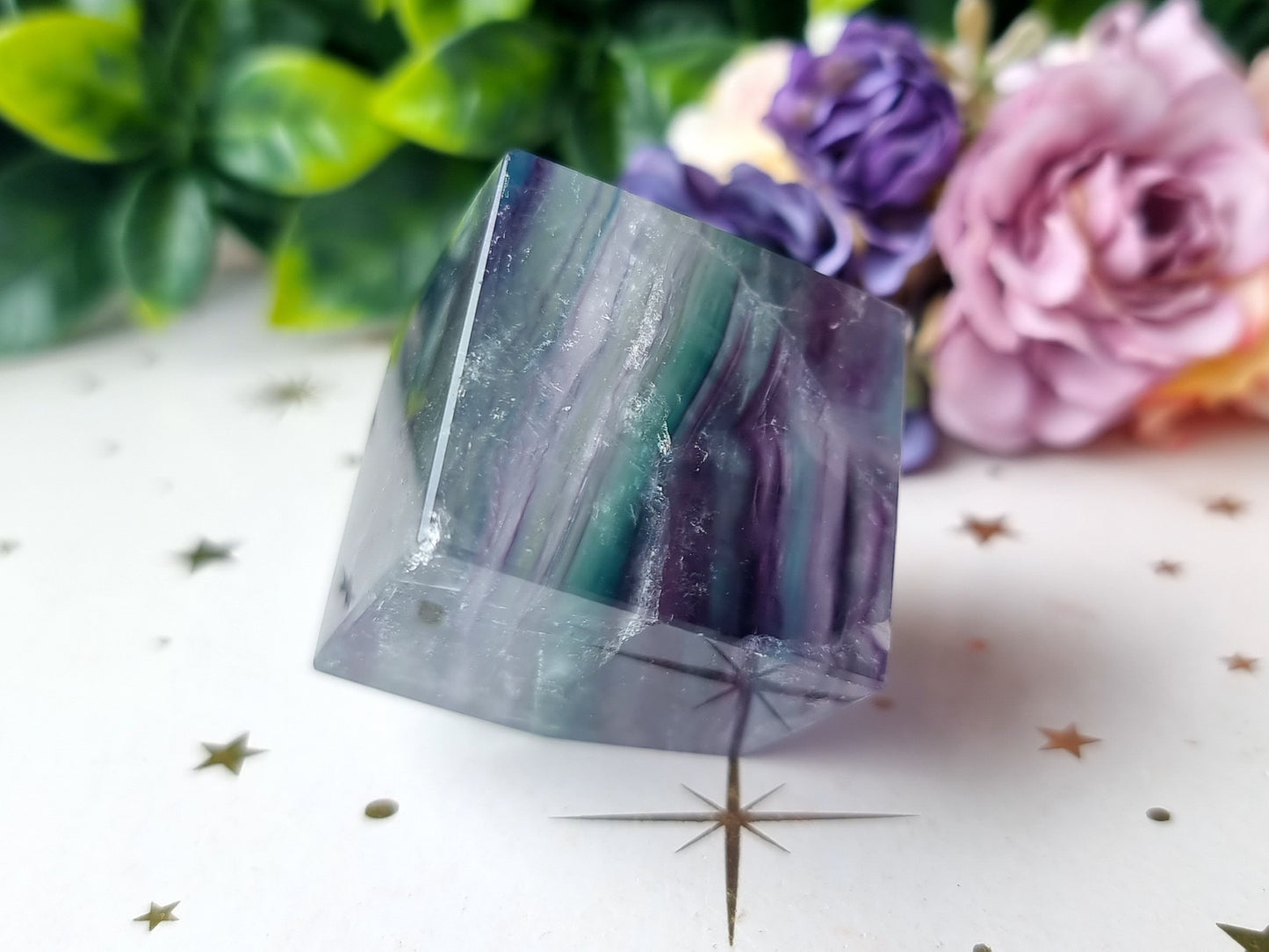 Fluorite Cube