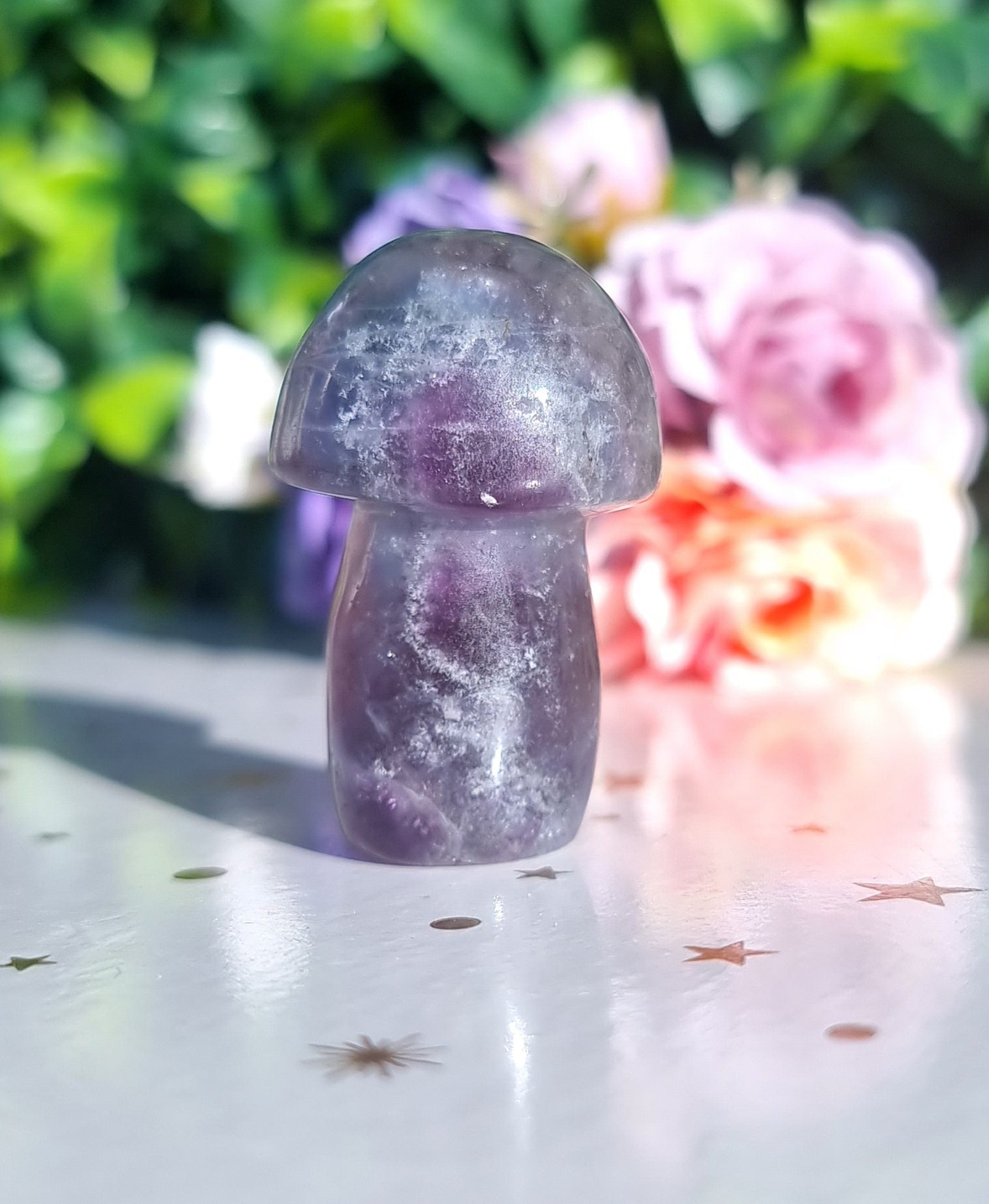 Fluorite Mushrooms