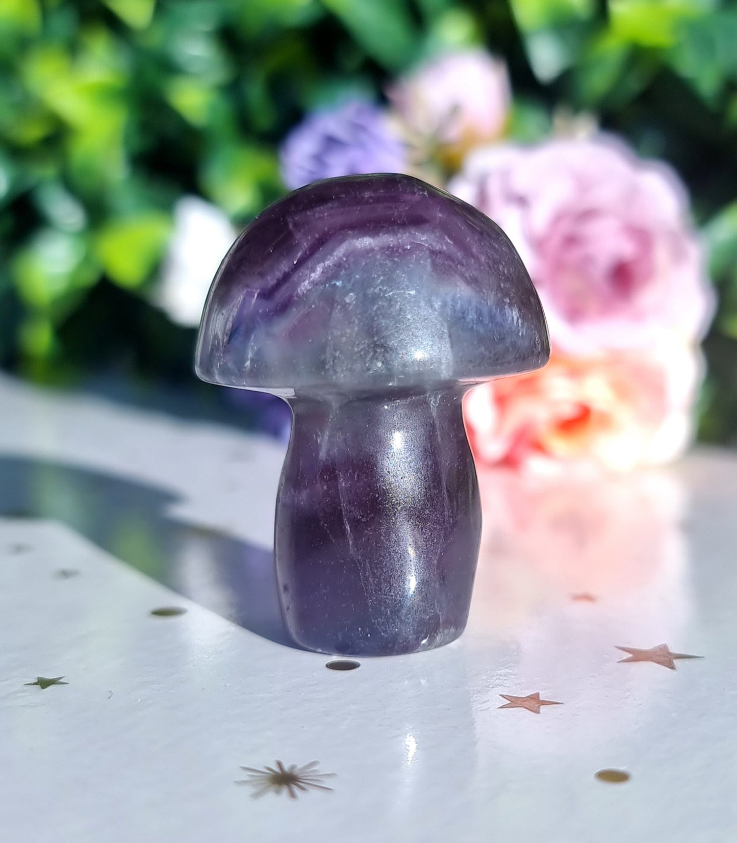 Fluorite Mushrooms