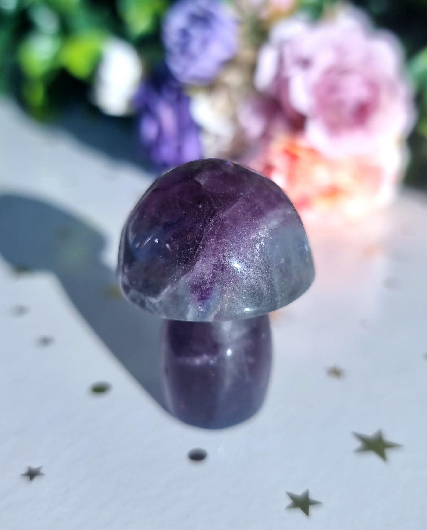 Fluorite Mushrooms