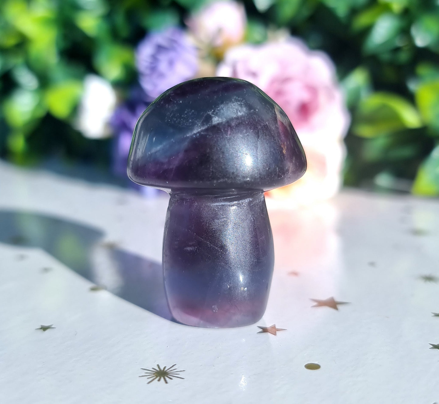 Fluorite Mushrooms