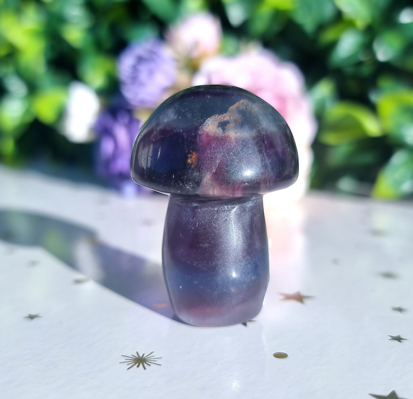 Fluorite Mushrooms