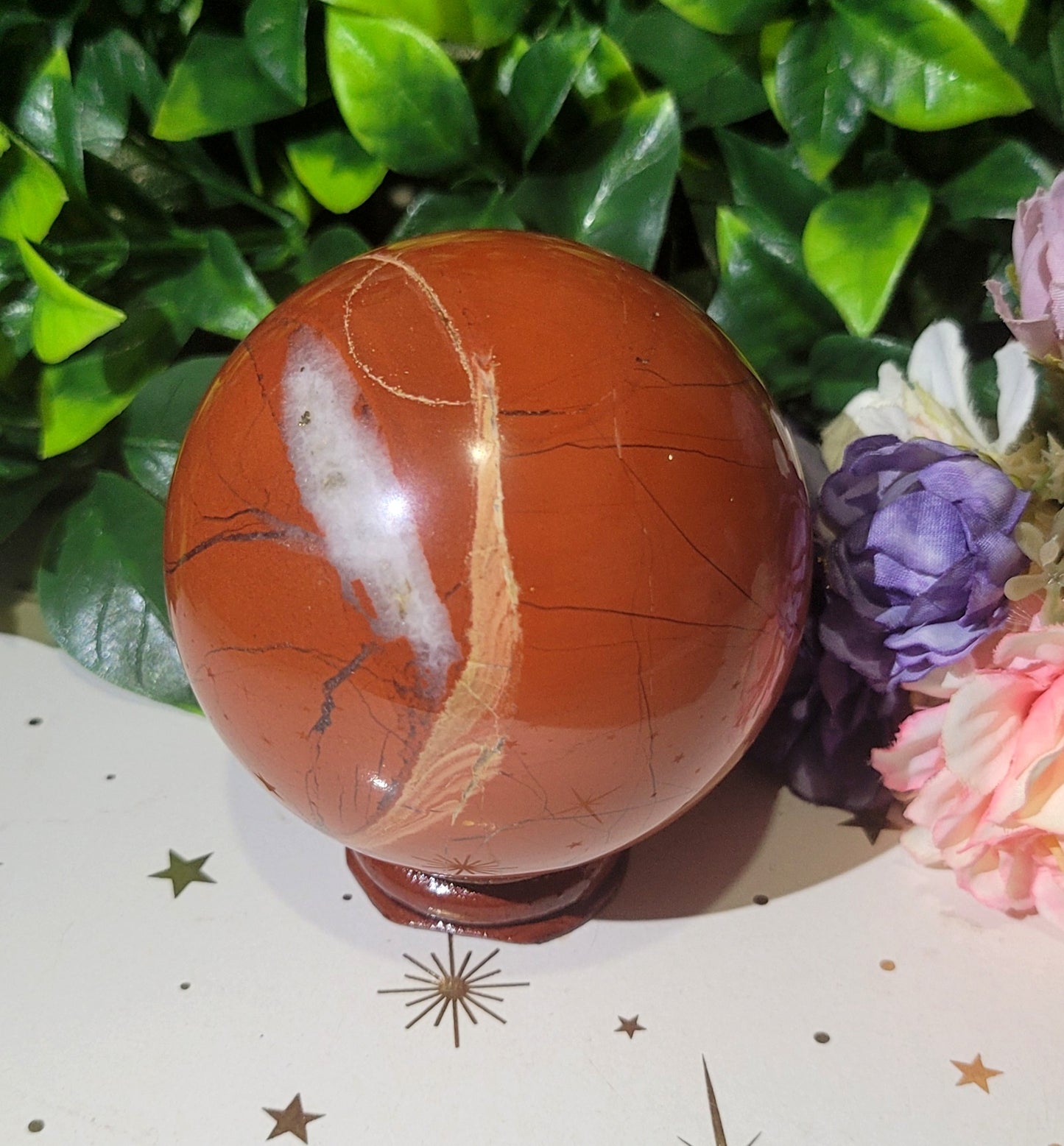 Red Jasper Sphere