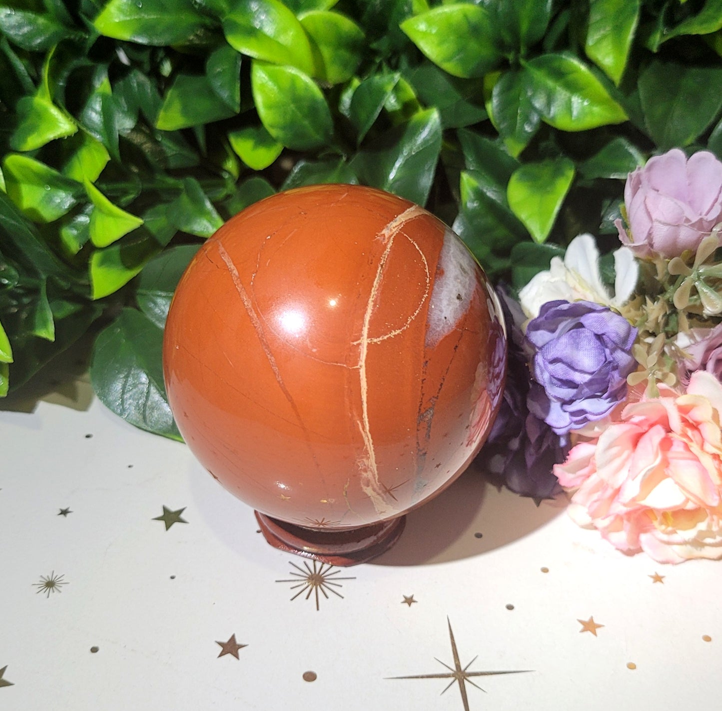 Red Jasper Sphere