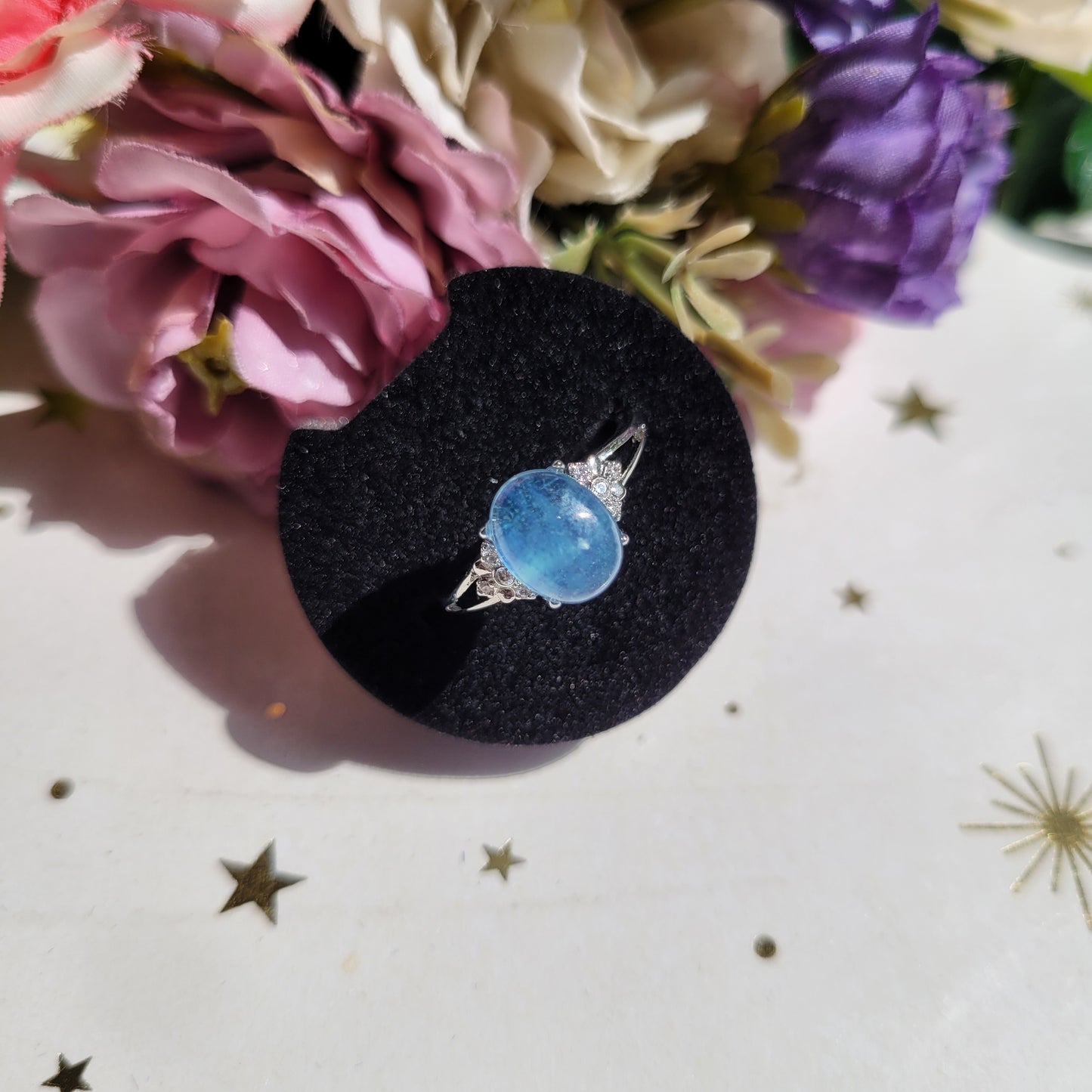 Aquamarine Ring