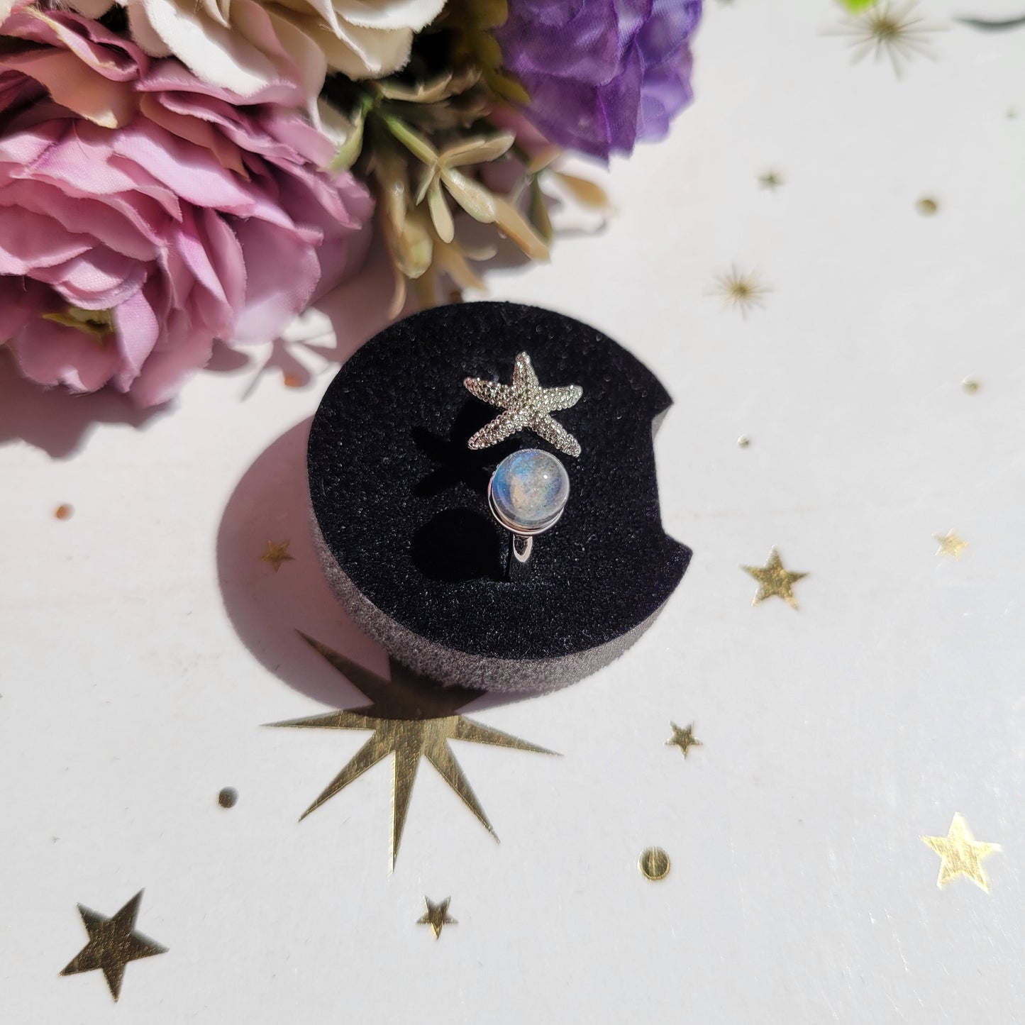 Moonstone Ring