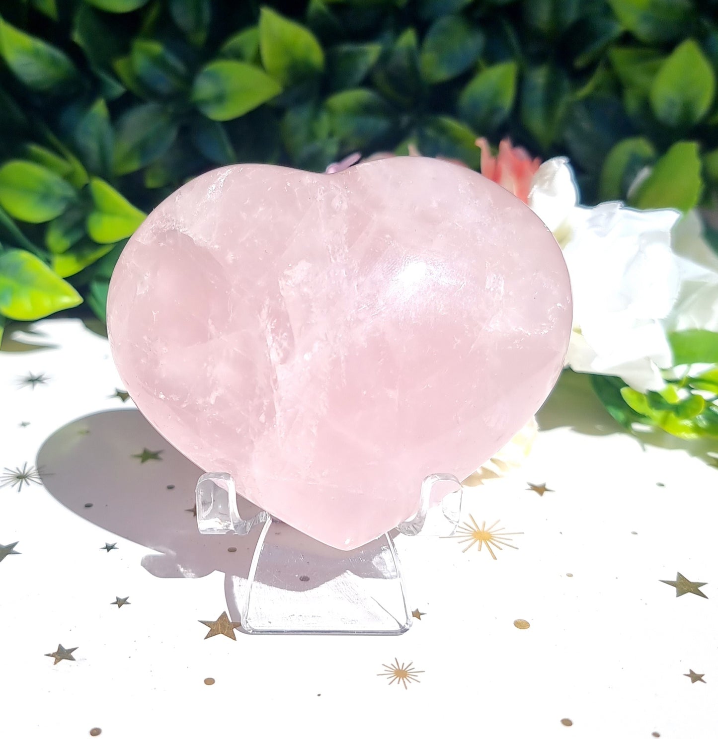 Rose Quartz Heart