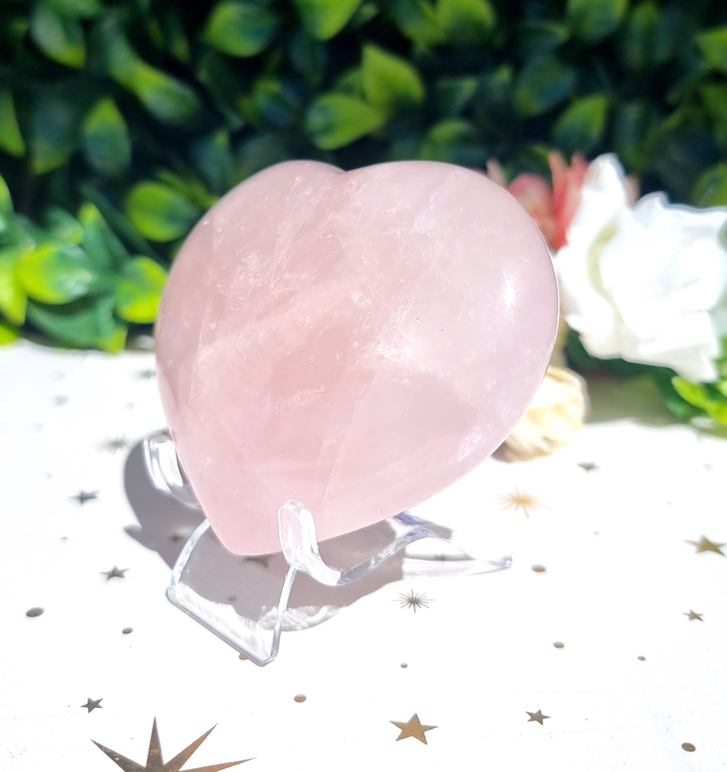 Rose Quartz Heart