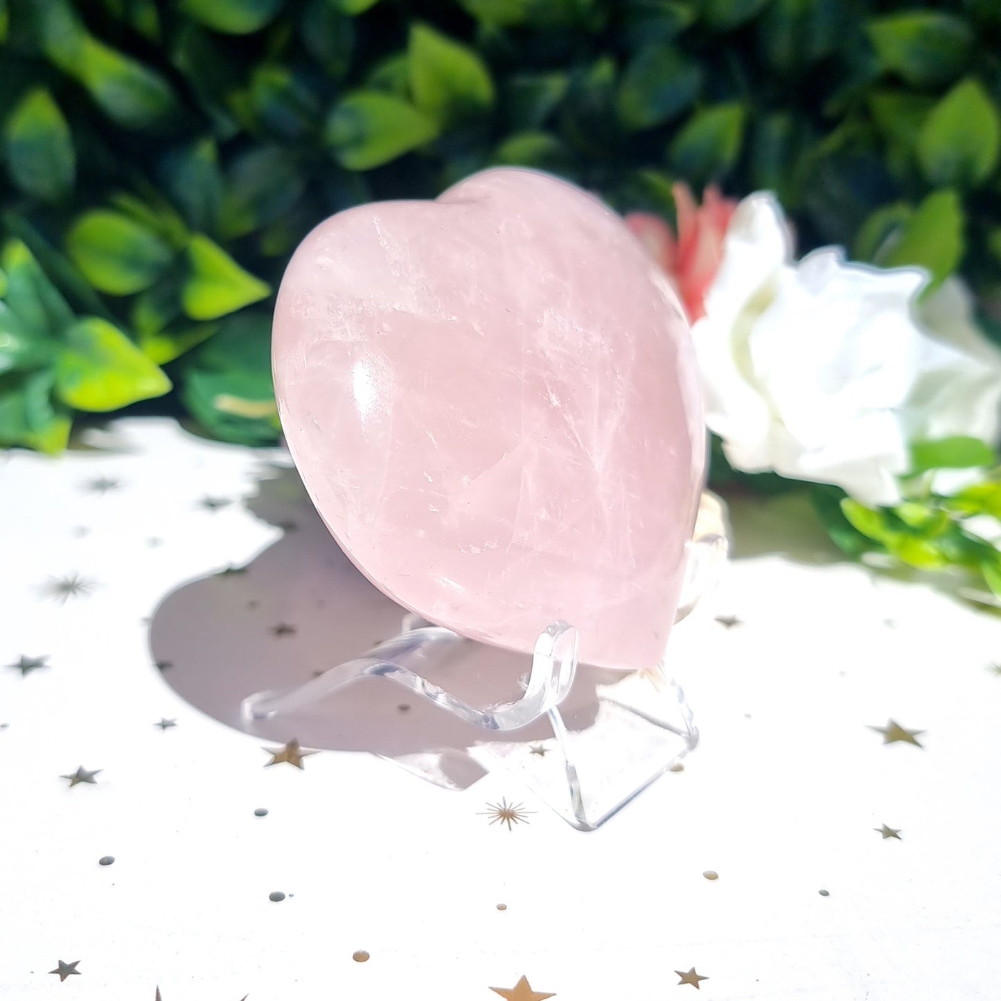 Rose Quartz Heart