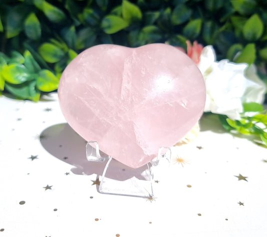 Rose Quartz Heart