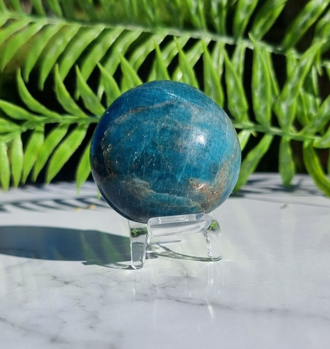 Blue Apatite Puffy Palm