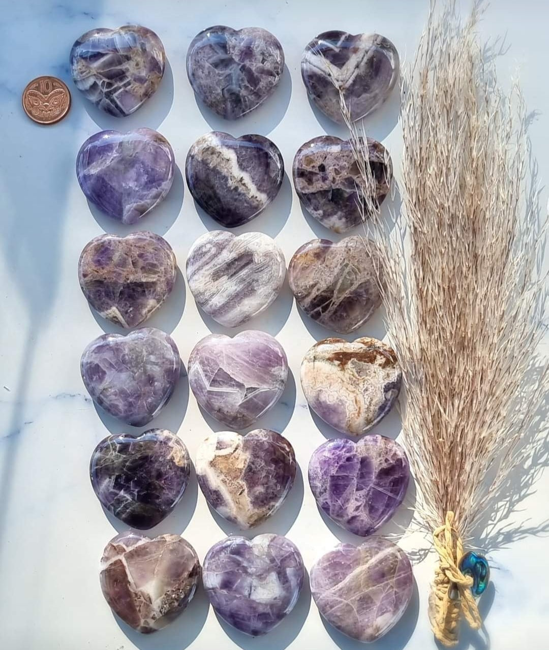 Dream Amethyst Heart